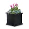 Mayne Cape Cod Patio Planter 14x14 - Black 4836-B - alternate 3